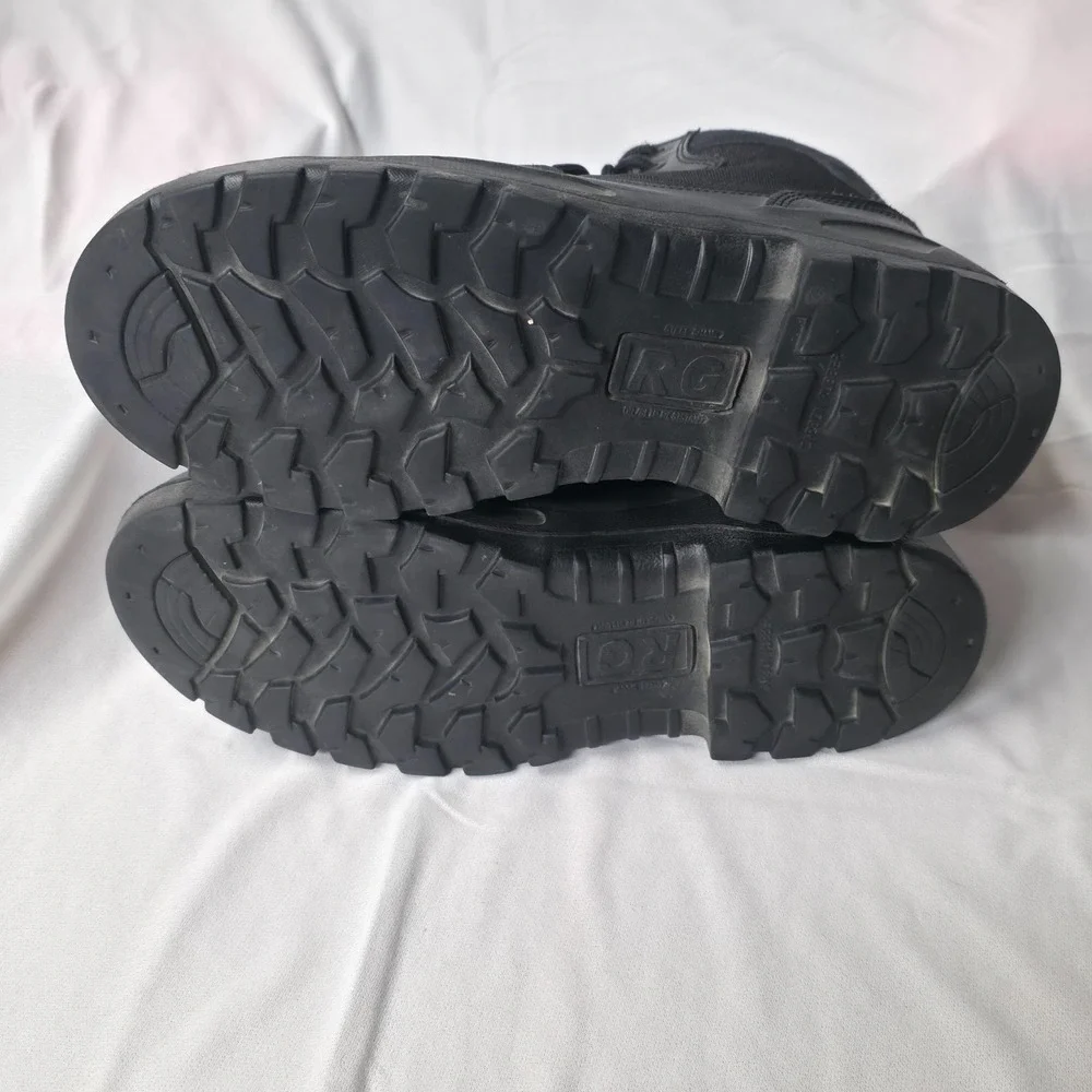 RG Response Gear by T.O.F.C. Men's Black Delivery ll Wide Work Boots Size 9.5